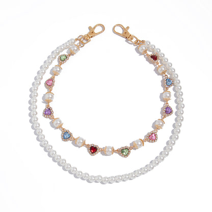 Hip-Hop Metal Waist Chain Featuring Flower And Cross Patterns In Golden Color