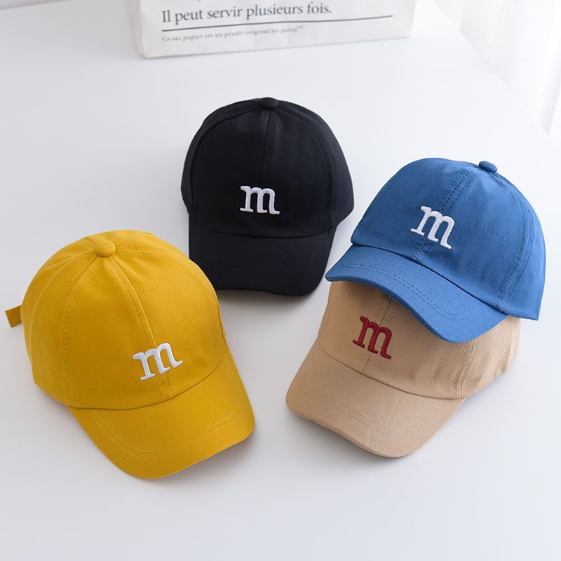 Children's Baseball Cap In Natural Pink, Perfect For Spring & Summer