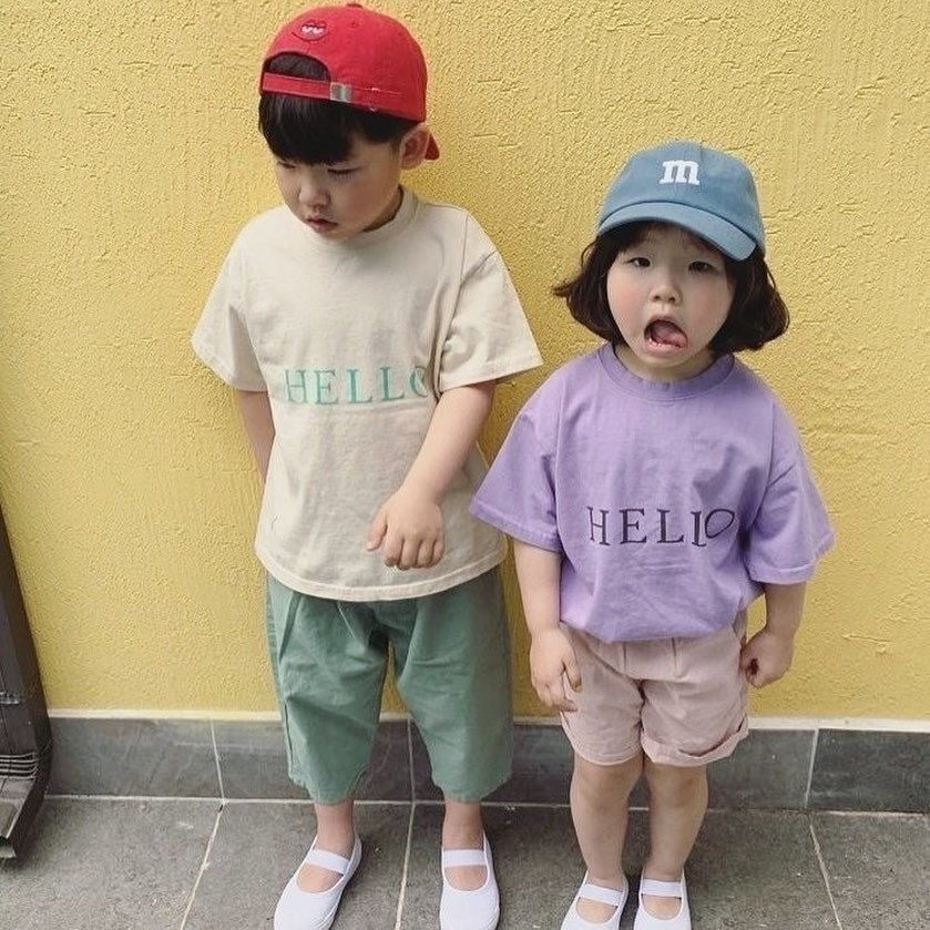 Children's Baseball Cap In Natural Pink, Perfect For Spring & Summer