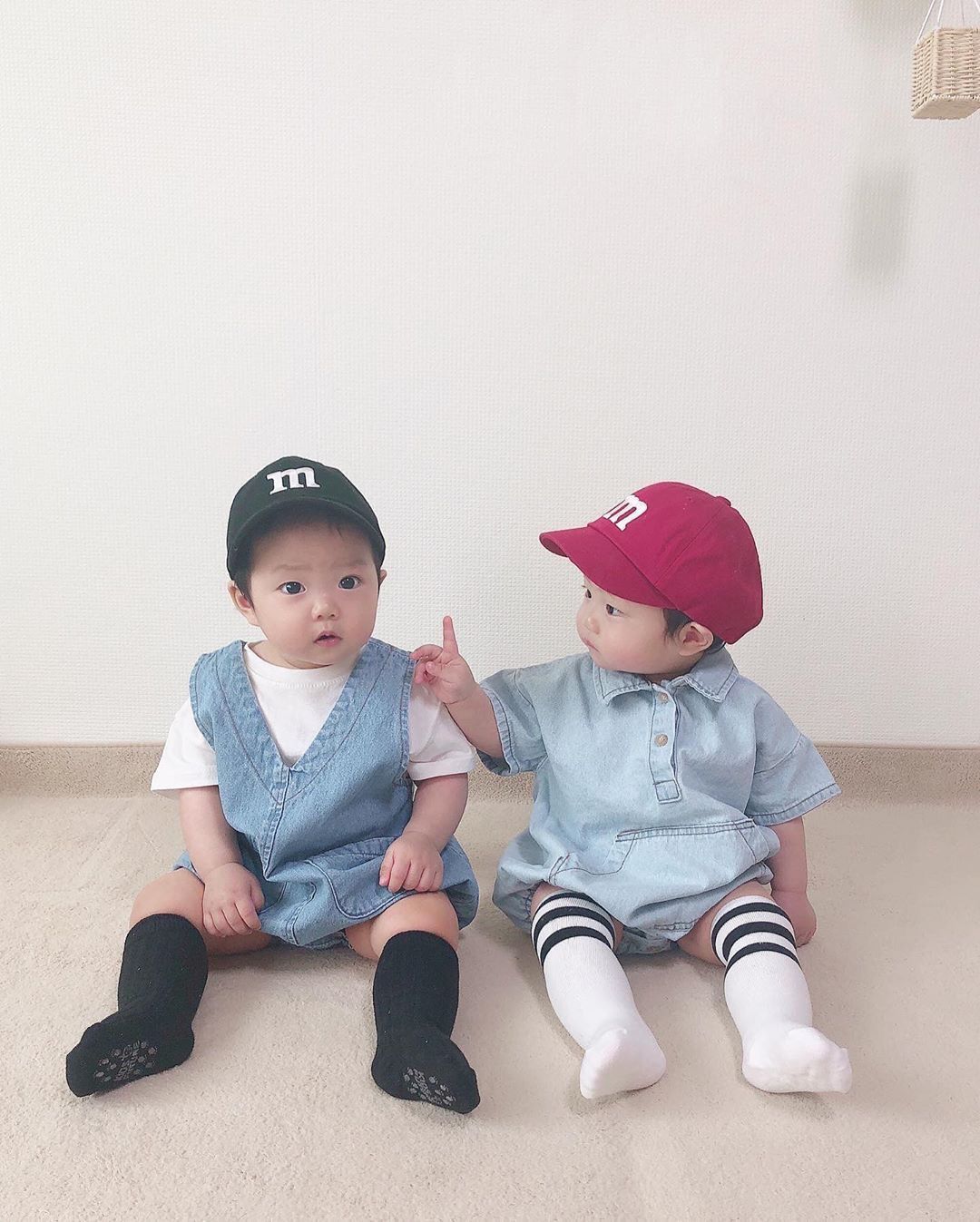 Children's Baseball Cap In Natural Pink, Perfect For Spring & Summer