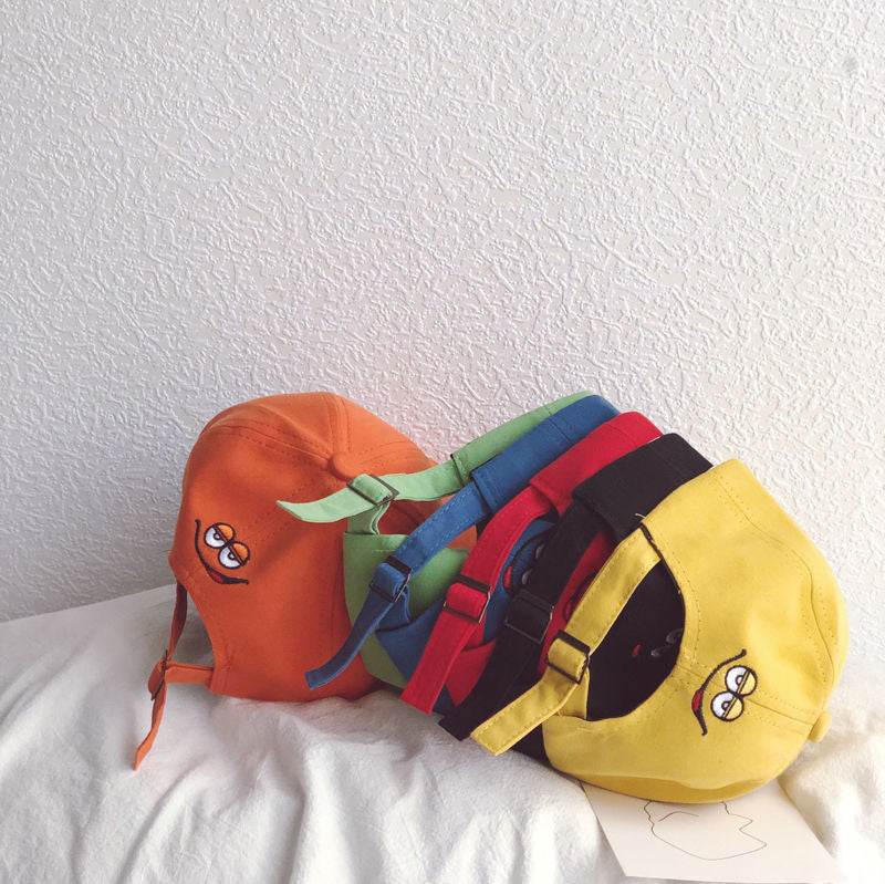 Children's Baseball Cap In Natural Pink, Perfect For Spring & Summer