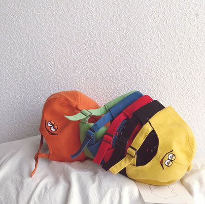 Children's Baseball Cap In Natural Pink, Perfect For Spring & Summer