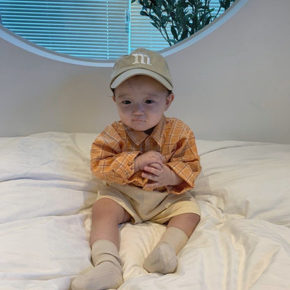 Children's Baseball Cap In Natural Pink, Perfect For Spring & Summer