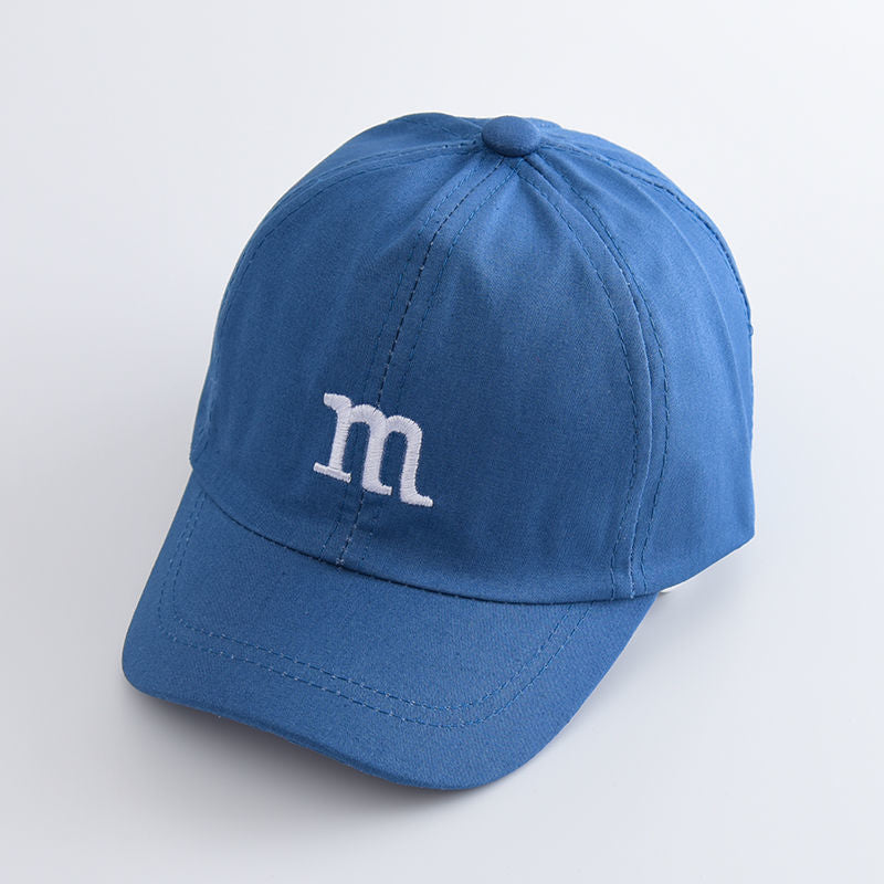Children's Baseball Cap In Natural Pink, Perfect For Spring & Summer
