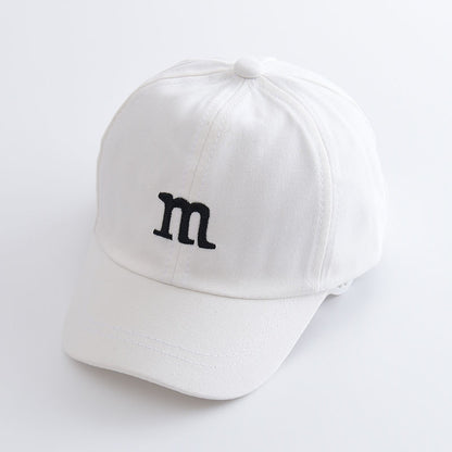 Children's Baseball Cap In Natural Pink, Perfect For Spring & Summer