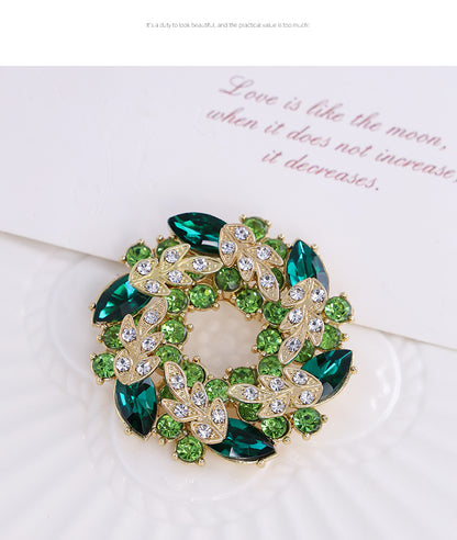 Butterfly Glass Brooch Pin Featuring Elegant Design For Stylish Jewelry Accessories