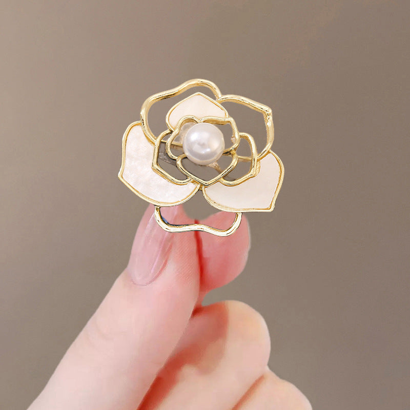 Butterfly Pin Brooch Made Of Zinc Alloy Featuring May Birthstone Emerald