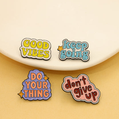 Cartoon Pin Brooches Made Of Durable Zinc Alloy, Stylish Accessories For Everyday Wear