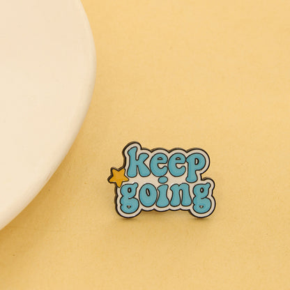 Cartoon Pin Brooches Made Of Durable Zinc Alloy, Stylish Accessories For Everyday Wear