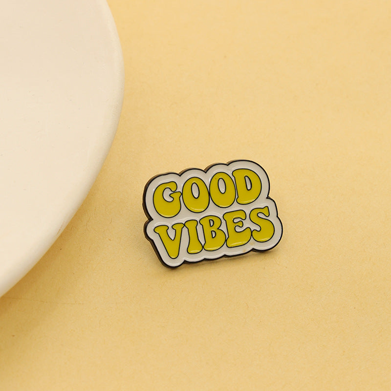 Cartoon Pin Brooches Made Of Durable Zinc Alloy, Stylish Accessories For Everyday Wear