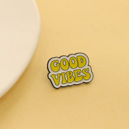 Cartoon Pin Brooches Made Of Durable Zinc Alloy, Stylish Accessories For Everyday Wear