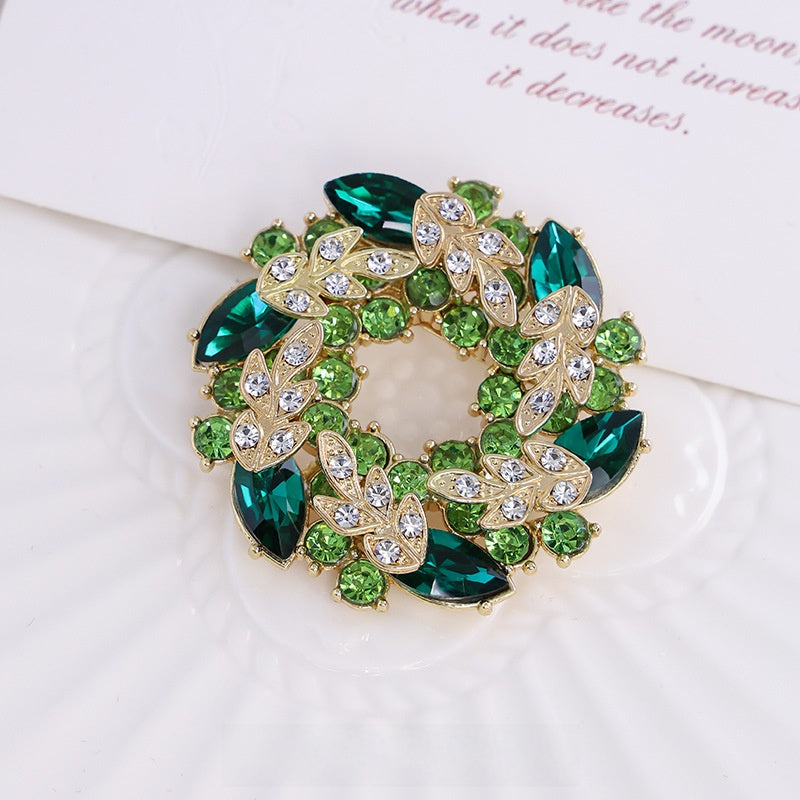 Butterfly Glass Brooch Pin Featuring Elegant Design For Stylish Jewelry Accessories