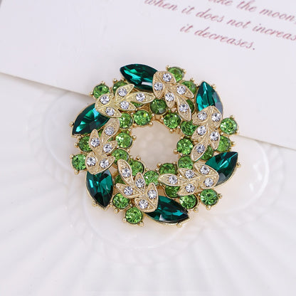 Butterfly Glass Brooch Pin Featuring Elegant Design For Stylish Jewelry Accessories