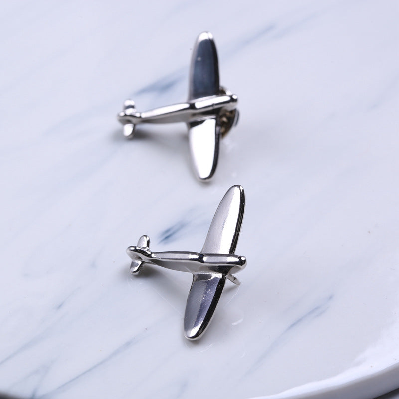 Leaf Pattern Alloy Brooch Pin In Golden Color, Stylish Jewelry Accessory
