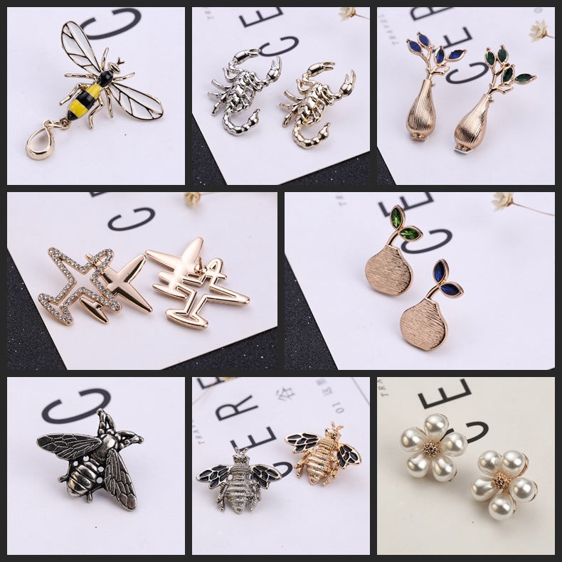 Animal Pattern Alloy Brooch Pin In Colour, Stylish Jewelry Accessory For All Occasions