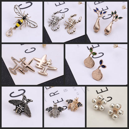 Animal Pattern Alloy Brooch Pin In Colour, Stylish Jewelry Accessory For All Occasions