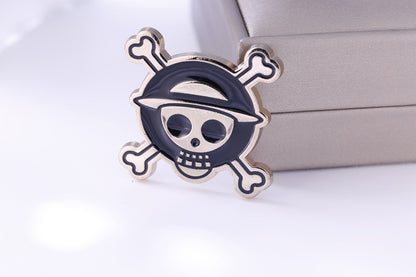 Pin Brooches Made Of Alloy In Elegant Golden Color