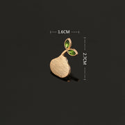Vase-2 Leaves Green