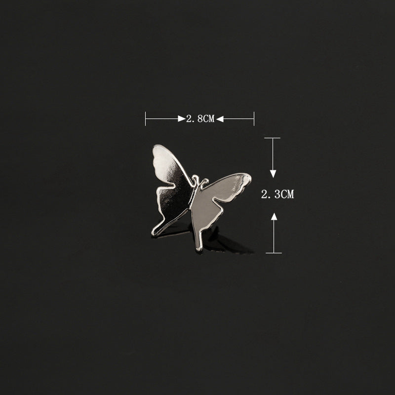 Leaf Pattern Alloy Brooch Pin In Golden Color, Stylish Jewelry Accessory