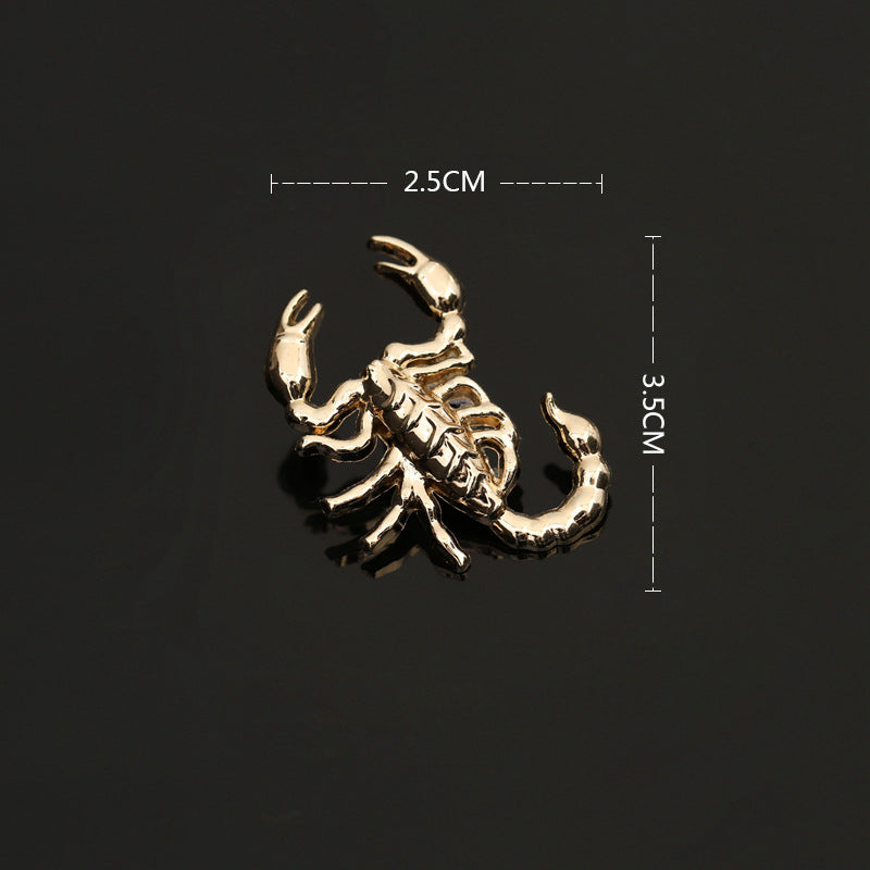 Animal Pattern Alloy Brooch Pin In Colour, Stylish Jewelry Accessory For All Occasions