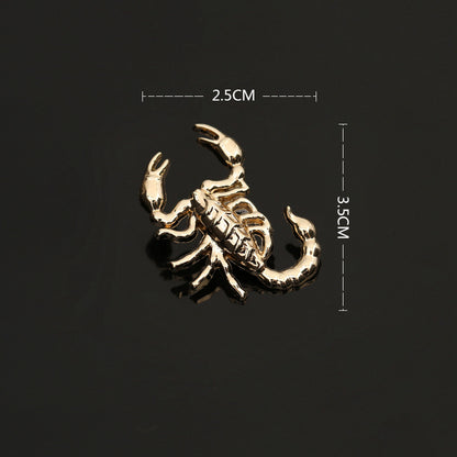 Animal Pattern Alloy Brooch Pin In Colour, Stylish Jewelry Accessory For All Occasions