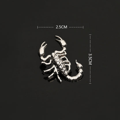 Animal Pattern Alloy Brooch Pin In Colour, Stylish Jewelry Accessory For All Occasions