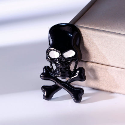 Pin Brooches Made Of Alloy In Elegant Golden Color