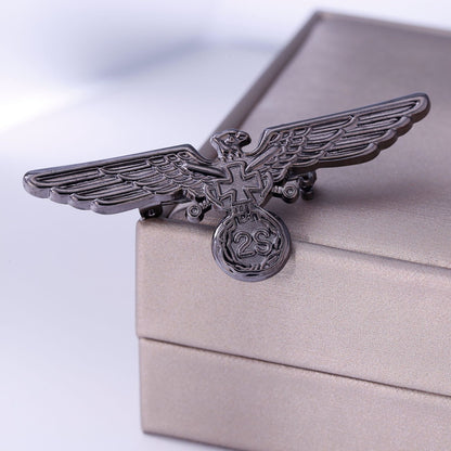 Pin Brooches Made Of Alloy In Elegant Golden Color