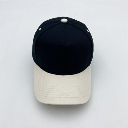 Cotton Baseball Cap With Curved Brim In Khaki, Suitable For Spring & Summer Adults