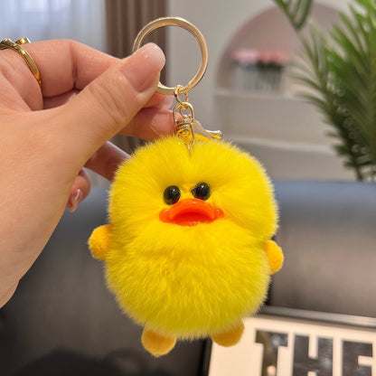 Beige Animal Duck Cartoon Style Hanging Ornament, Perfect For Decorative Accessories