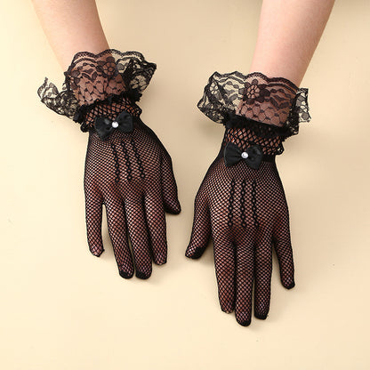 Black Adult Gloves Featuring Classic Design For Everyday Use