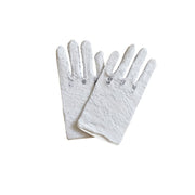 White Edging Gloves