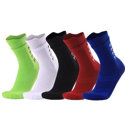 Men's Polyester Non-Slip Sports And Casual White Socks For Comfortable Wear