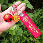 Manchester United Ball + Colorful Card + Rope Hanging Set