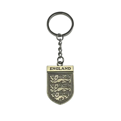Geometric Bronze Keychain