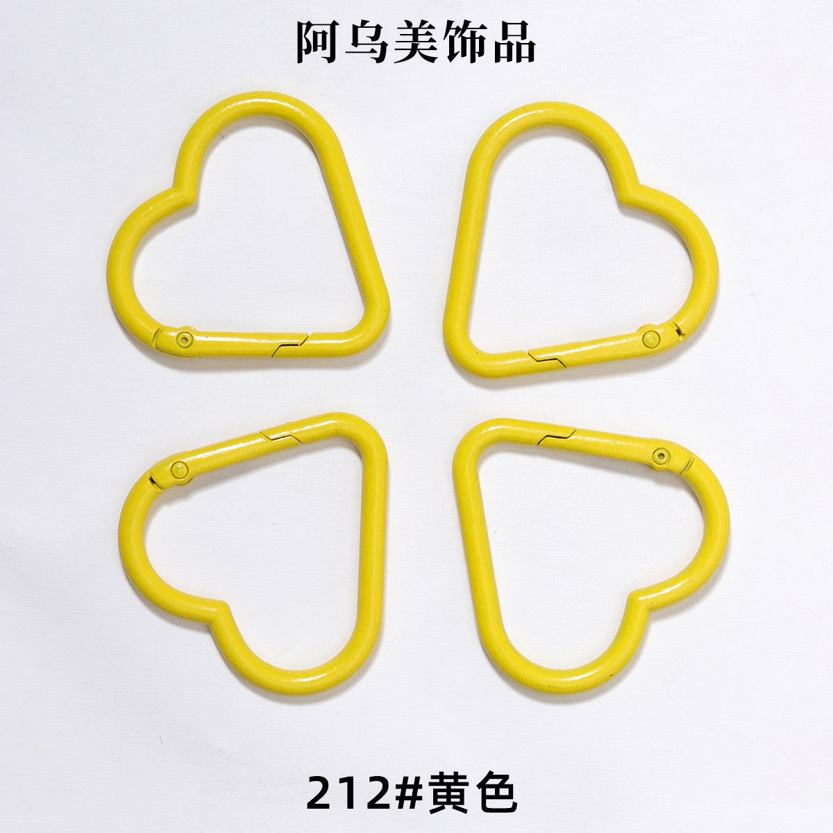 Heart Shape Climbing Carabiner Made Of Durable Aluminum Alloy For Outdoor And Hiking Activities
