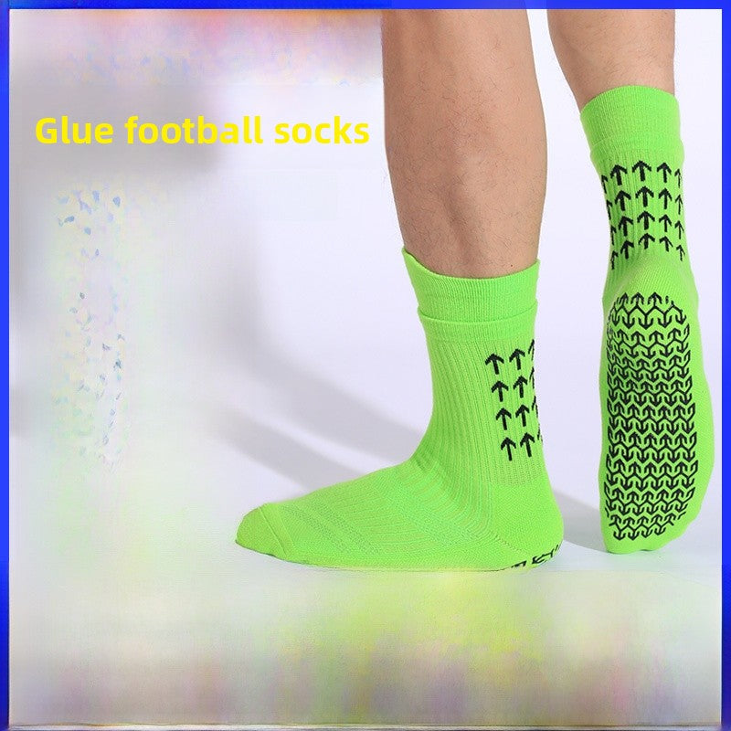 Men's Polyester Non-Slip Sports And Casual White Socks For Comfortable Wear