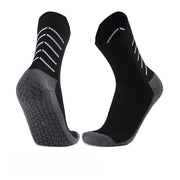 T019 Black [Glue Football Socks]
