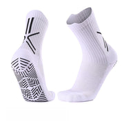 T016 White [Glue Football Socks]