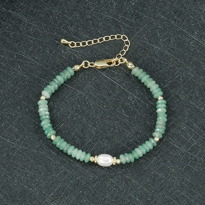 Round Necklace For Women Featuring Rhodochrosite Inlay And Copper Material In Red, 1 Set