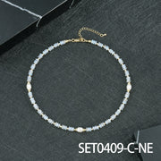 SET0409-Opal Necklace
