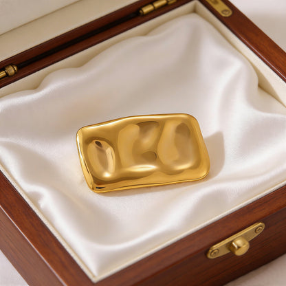 304 Stainless Steel Brooches In Steel Color Featuring Durable Material And Elegant Design