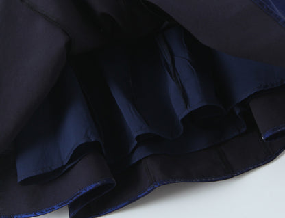 Solid Color Sleeveless Halter Neck Party Dress In Polyester With Knee-Length And Folds Design