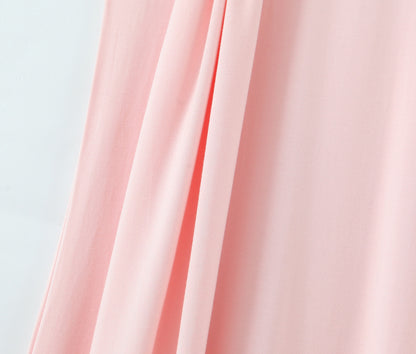 Sleeveless Party Dress With Round Neck In Slim Fit, Polyester Fabric Maxi Long Dress