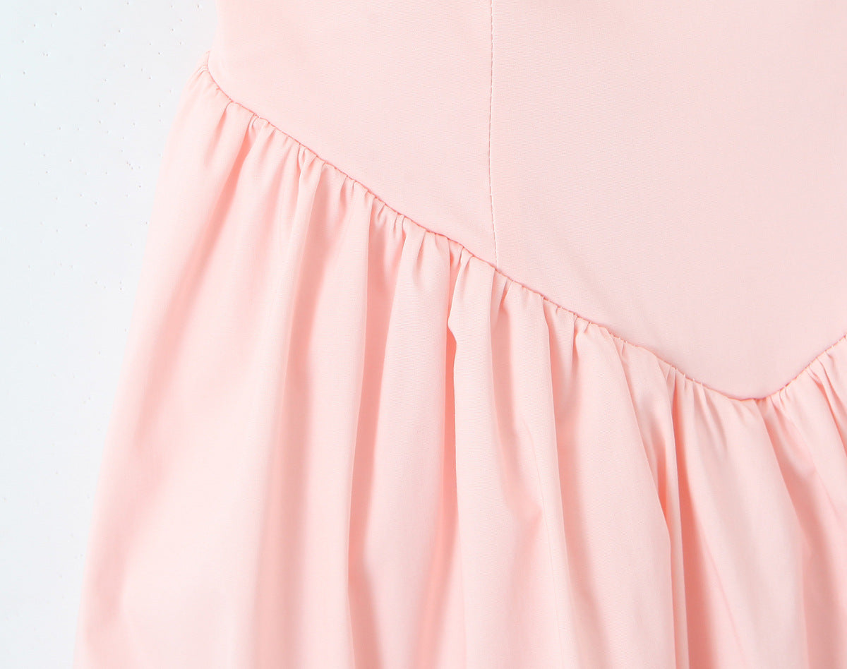 Sleeveless Party Dress With Boat Neck In Slim Fit, Made Of Polyester, Available As Midi Dress