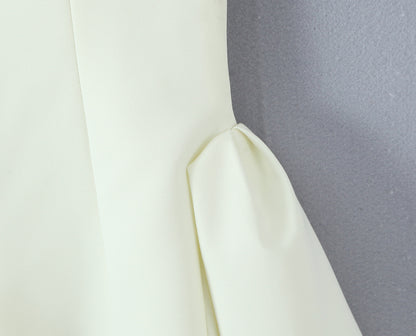 Sexy Solid Color Sleeveless Tank Dress In Polyester Fabric With Collarless Neckline, Knee-Length Design