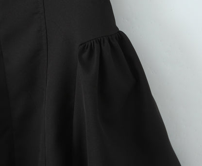 Sexy Solid Color Sleeveless Halter Neck Party Dress In Polyester With Knee-Length Design