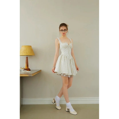 Sexy Sleeveless Floral Midi Dress With Collarless Neckline In Polyester Fabric