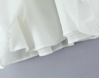 Sexy Sleeveless Embroidery Regular Dress In Polyester With Collarless Neckline, Knee-Length Style