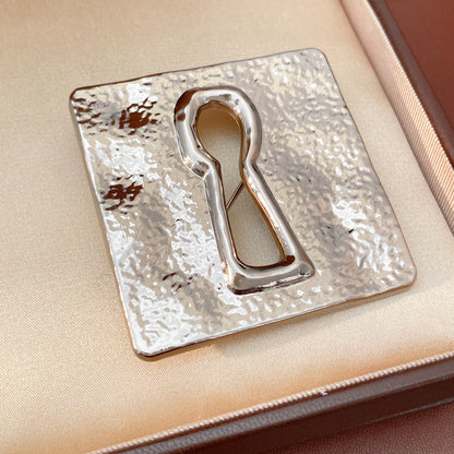 Golden Alloy Pin Featuring Durable Material And Stylish Design